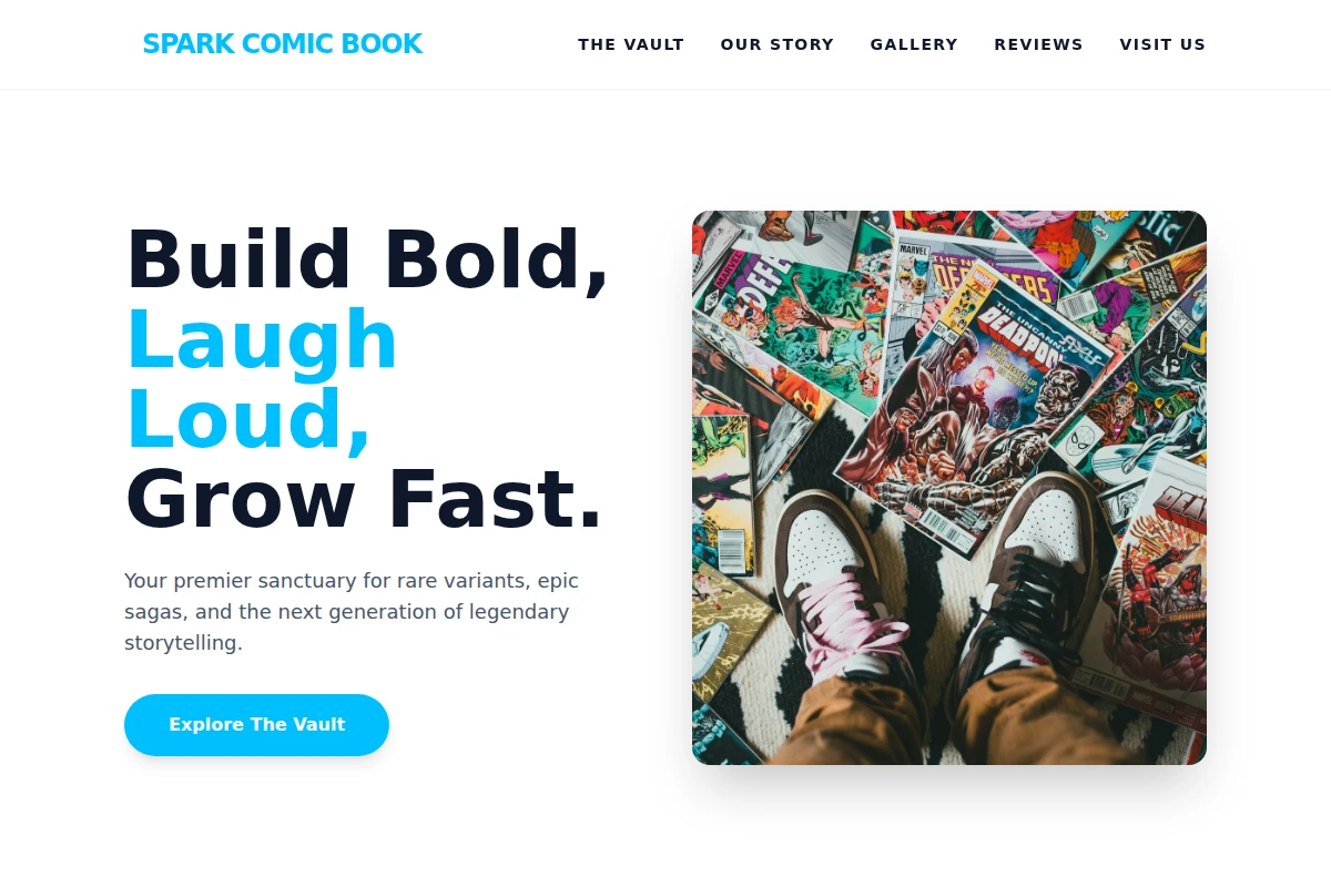 Spark Comic Book